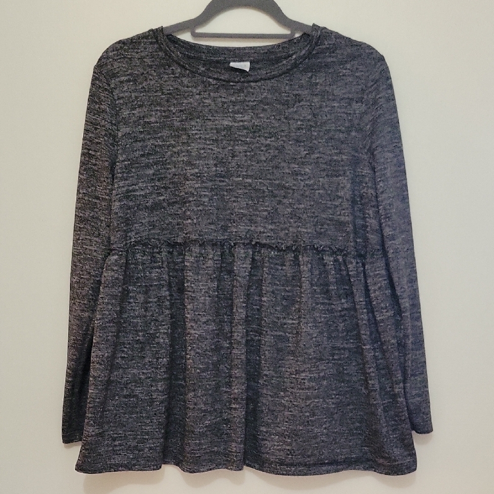 Black Maternity Top